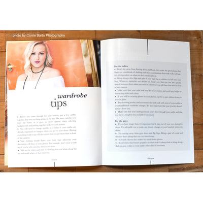 Senior photography marketing articles included in this photography template