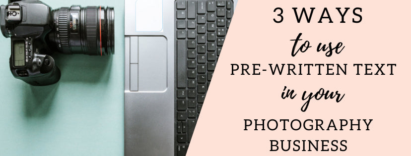 3 Ways to Use the Pre-Written Articles In Your Photography Business