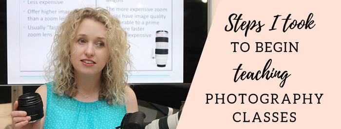 How I Started Teaching Photography