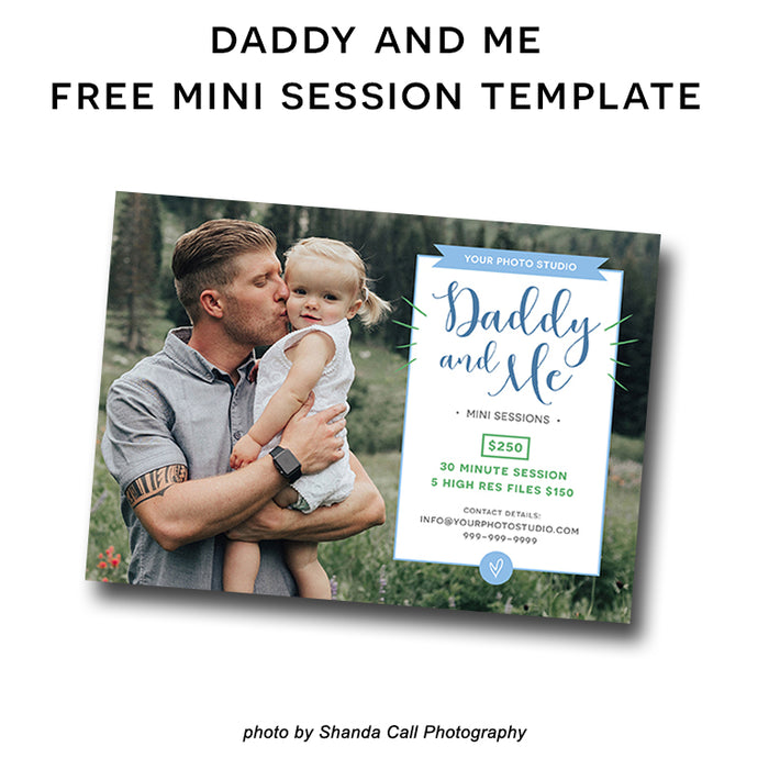 FREE Mini Session Template