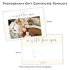 Photography Gift Certificate Template