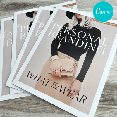 Canva Personal Brand Photography Magazine Template