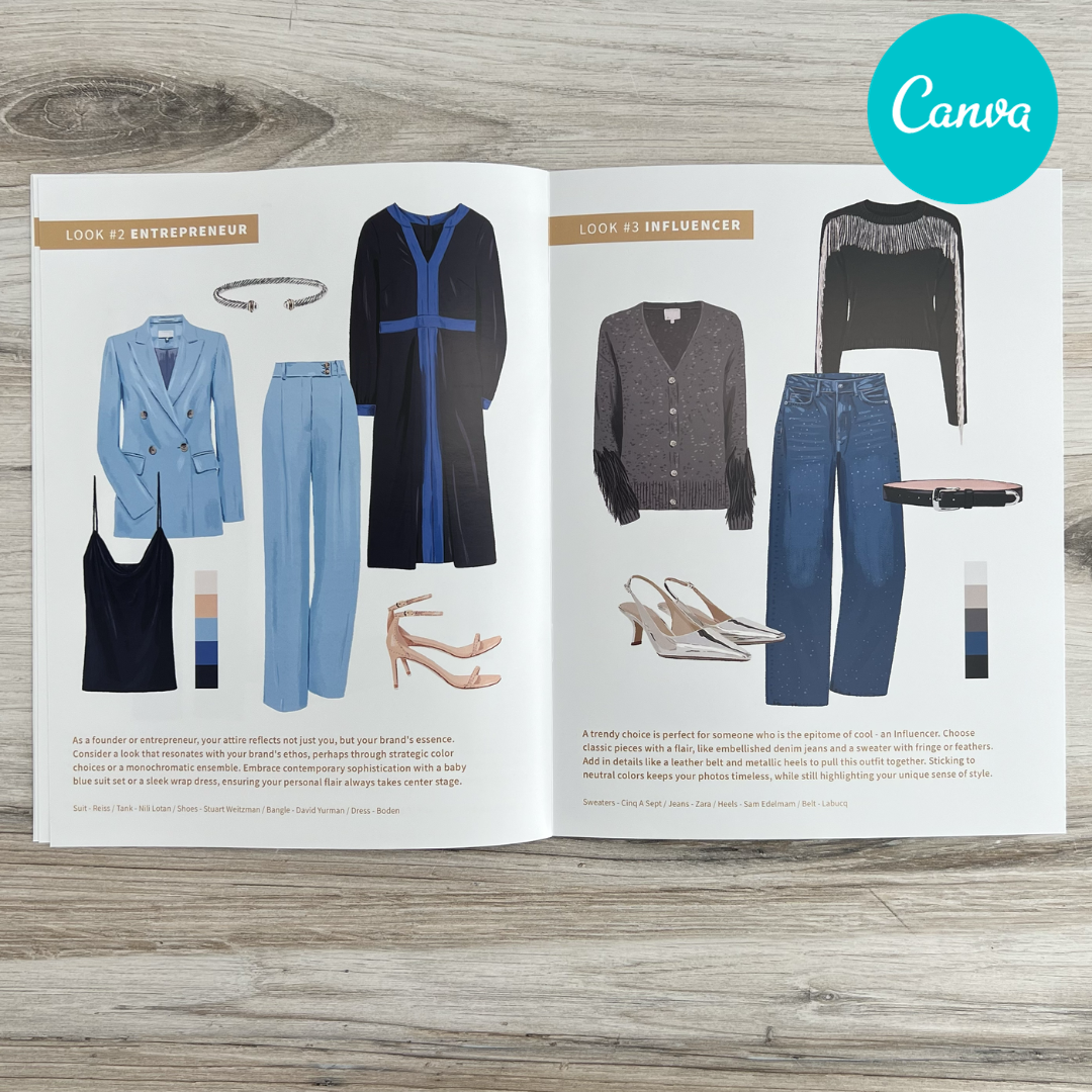 Personal Branding Canva Photography Template