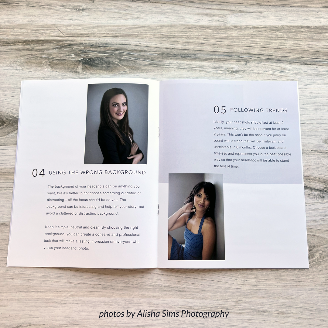 Headshot Photography Lead Magnet Template