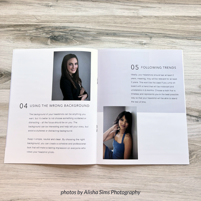 Headshot Photography Lead Magnet Template