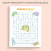 Kids Photography Worksheet Bundle