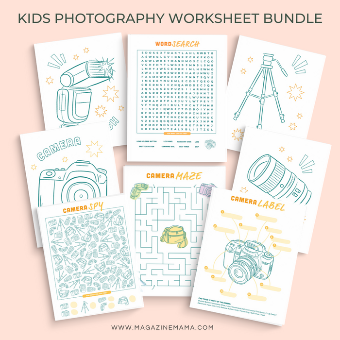 Teaching Photography Curriculum: Teach Photography Online - Magazine Mama