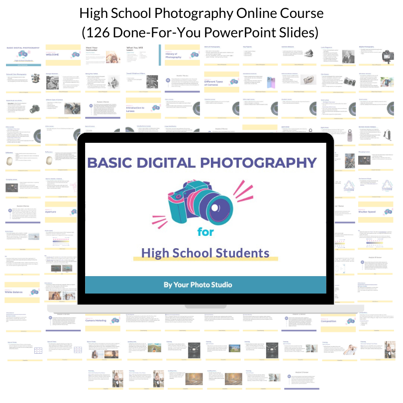 Teach Photography to High School Students Online