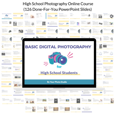 Teach Photography to High School Students Online