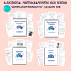High School Photography Curriculum Bundle