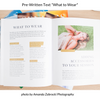 Senior Photography Welcome Guide Template