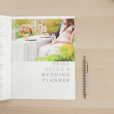 Wedding Planner Magazine Template (Canva Template Version)