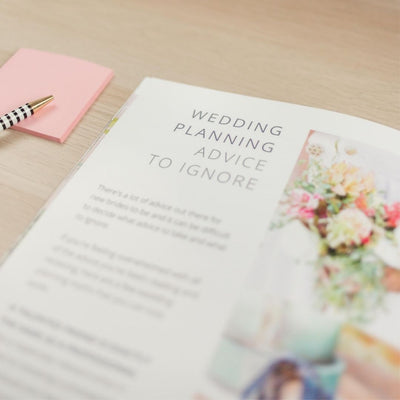 Wedding Planner Magazine Template (Canva Template Version)