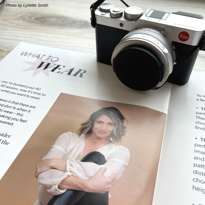 40 Over 40 Photography Magazine Template