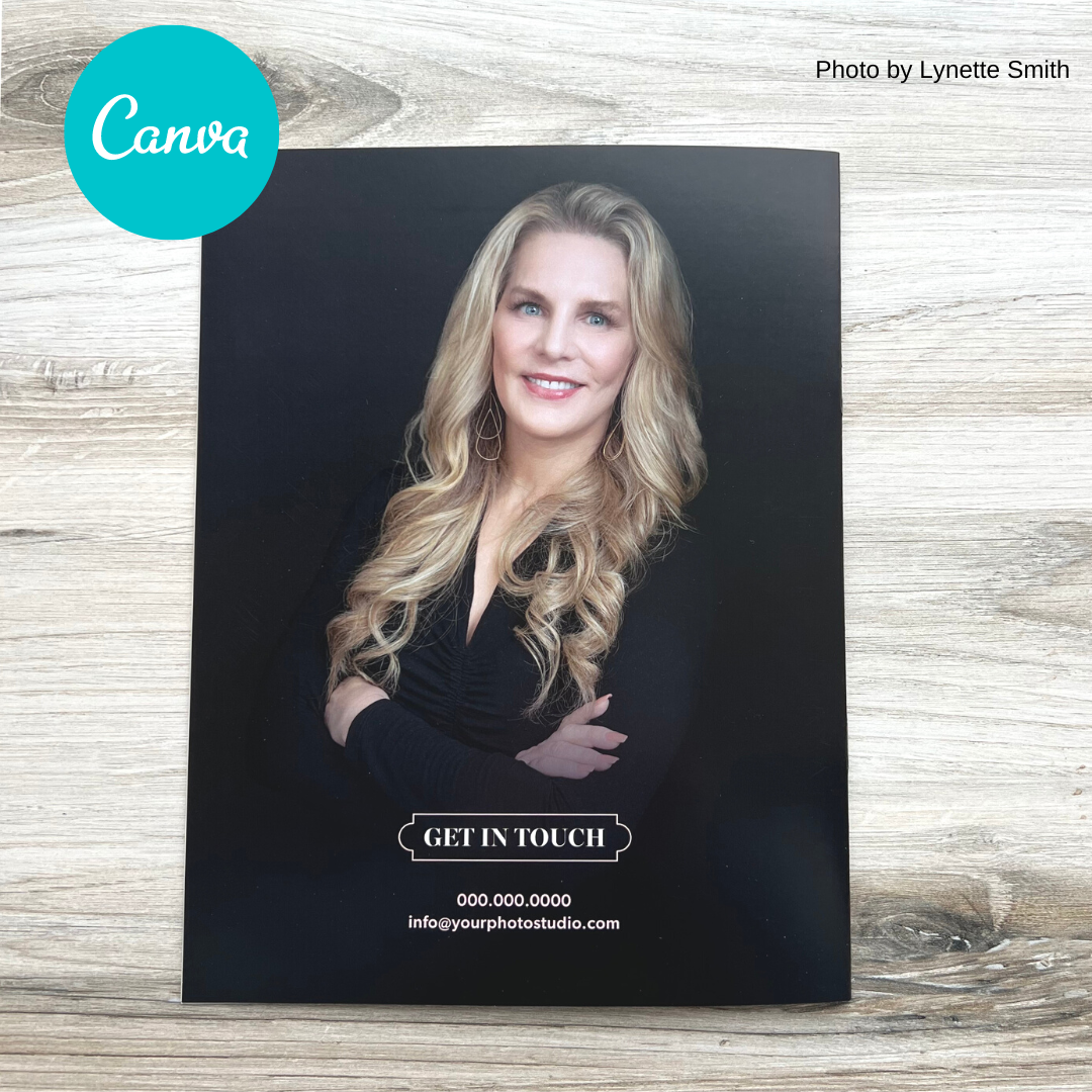 40 Over 40 Photography Magazine Template Canva Version