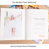 Senior Photography Welcome Guide Template