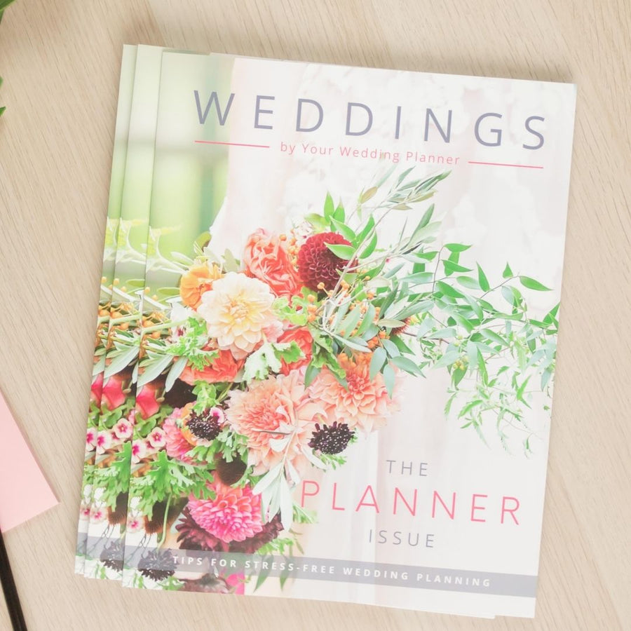 Wedding Planner Magazine Template (Canva Template Version)