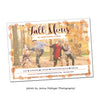 5x7 Flat Card Fall Mini Session Template