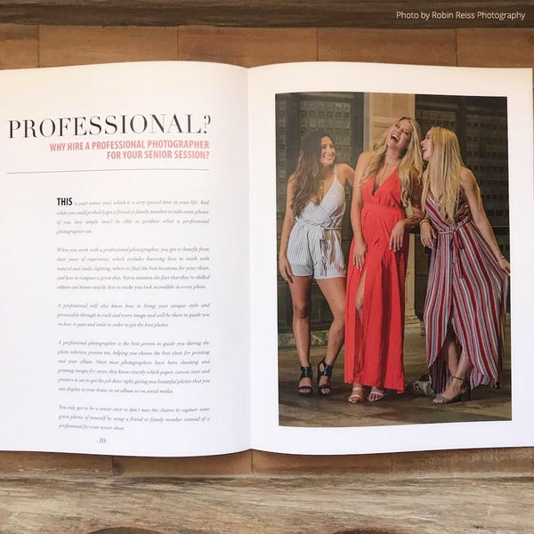 Senior Photography Magazine Template - Magazine Mama