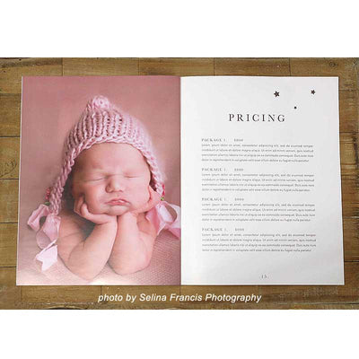 Newborn Photographer Welcome Guide (Canva Template Version)