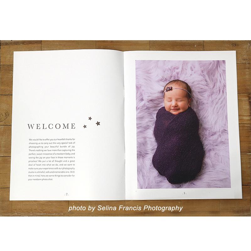 Newborn Photographer Welcome Guide (Canva Template Version)