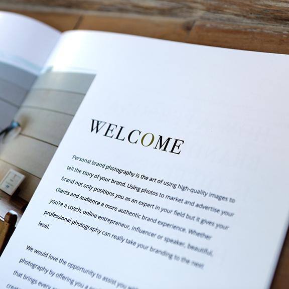 Personal Brand Photography Magazine Template  (Canva Template Version)