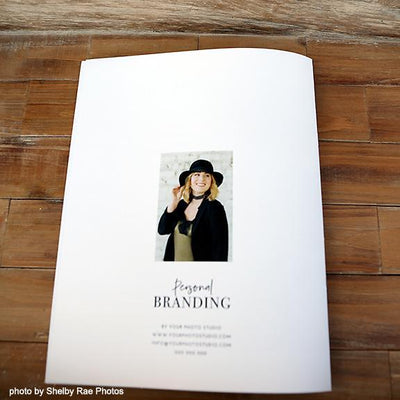 Personal Brand Photography Magazine Template  (Canva Template Version)