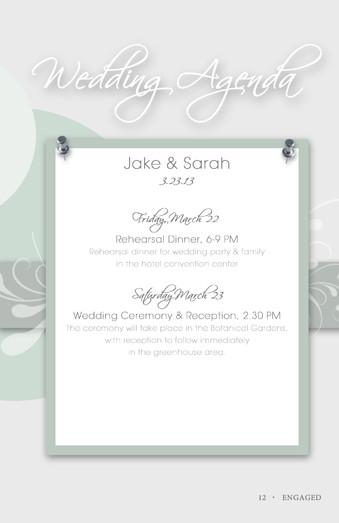 Save the Date Magazine Template