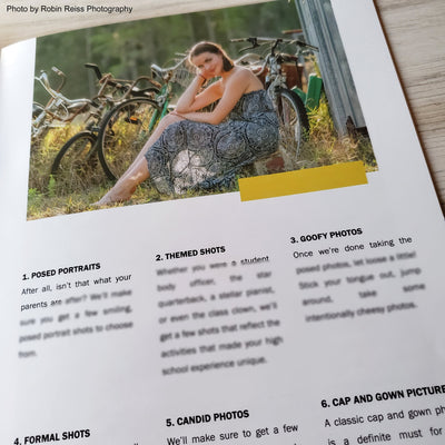 Senior Photography Magazine Template