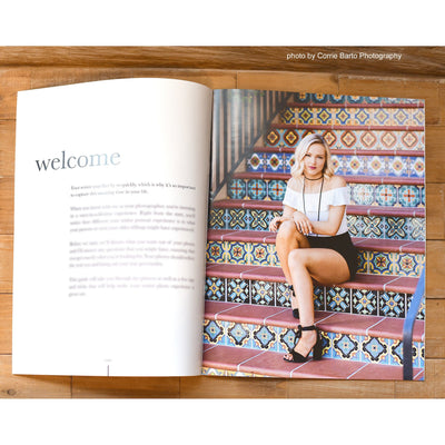 8.5x11 Magazine Template - Seniors Welcome Guide