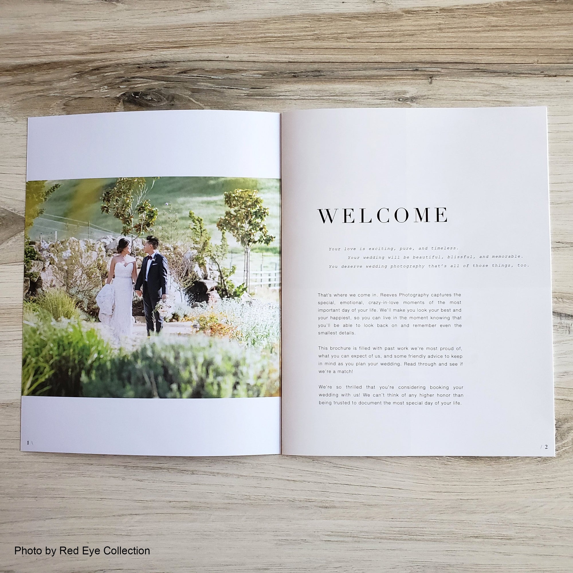 Wedding Photography Welcome Guide Template