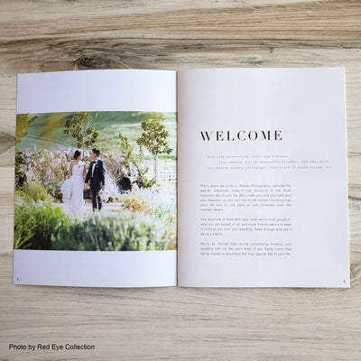 Wedding Photography Welcome Guide Template