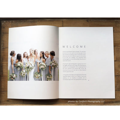 Weddings Welcome Guide Love Issue (Canva Template Version)