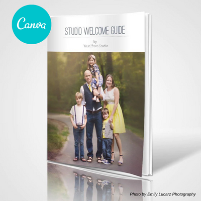 Canva Template Studio Welcome Guide Magazine