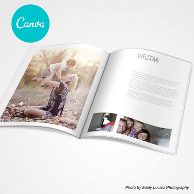 Canva Template Studio Welcome Guide Magazine