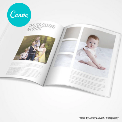 Canva Template Studio Welcome Guide Magazine