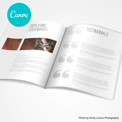 Canva Template Studio Welcome Guide Magazine