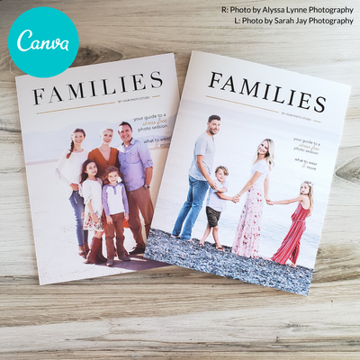 Family Photographer Welcome Guide Template (Canva Template Version)