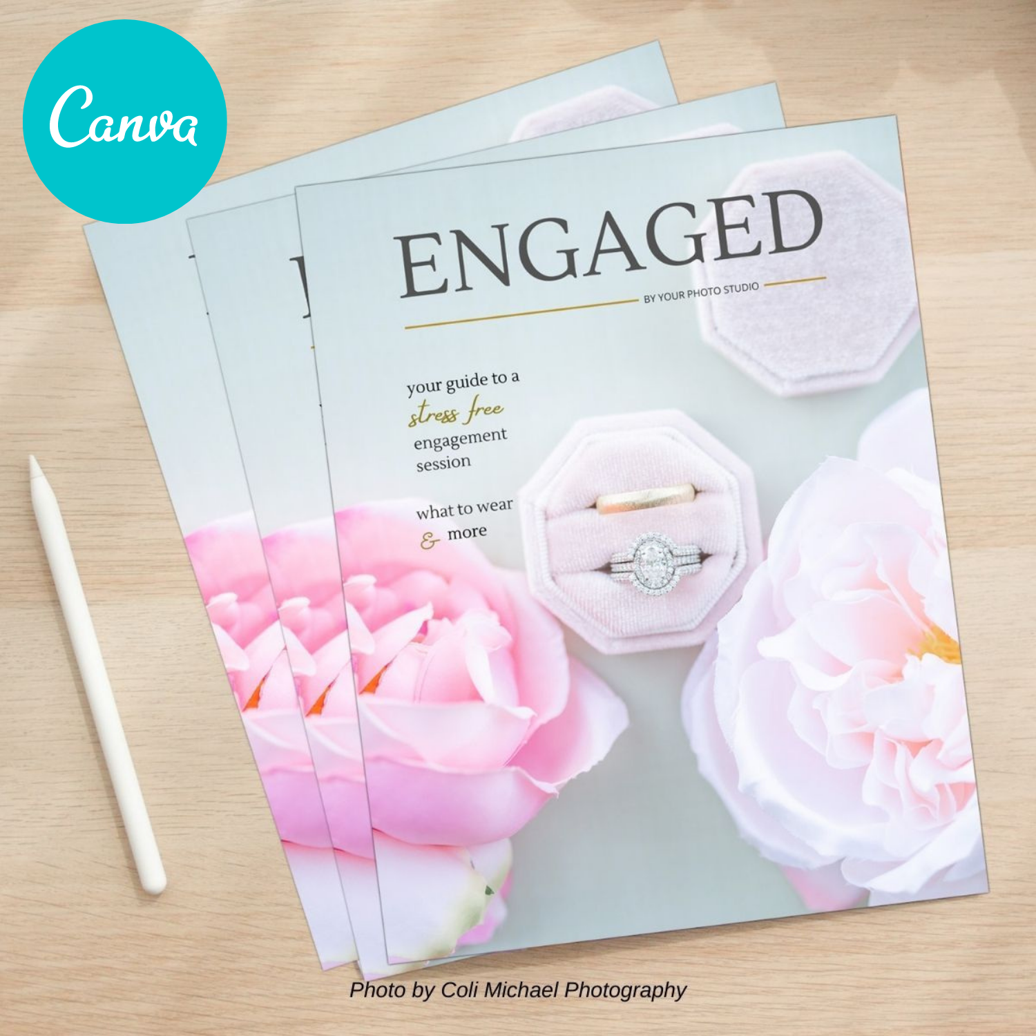 Canva Photography Magazine Template Bundle Vol. 1