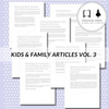 Photography Text: Kids and Family