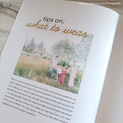 Family Photographer Welcome Guide Template