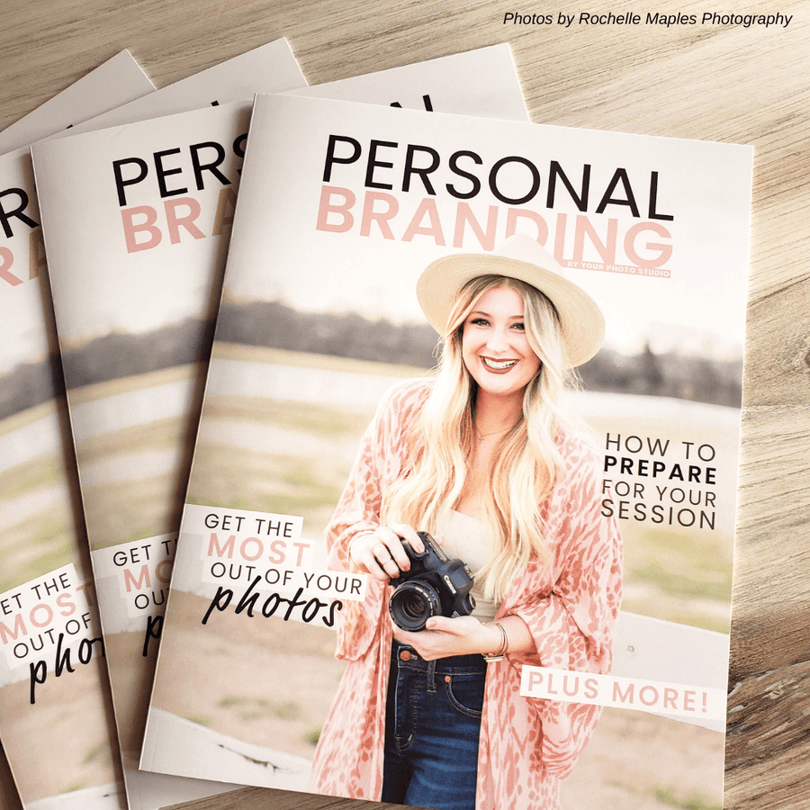 Personal Brand Photography Magazine Template Vol 2