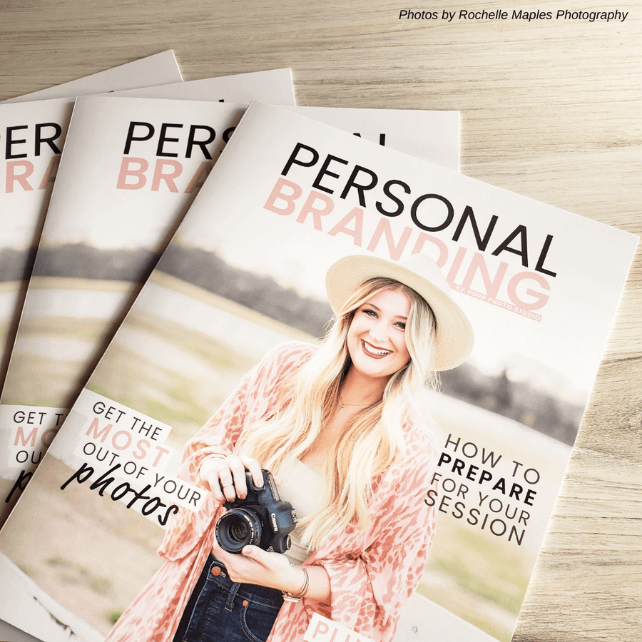 Personal Brand Photography Magazine Template Vol 2