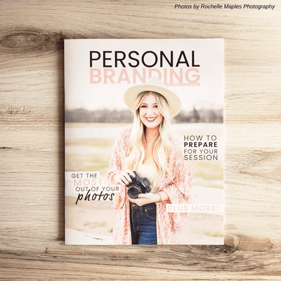 Personal Brand Photography Magazine Template Vol 2
