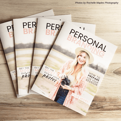 Personal Brand Photography Magazine Template Vol 2