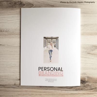 Personal Brand Photography Magazine Template Vol 2