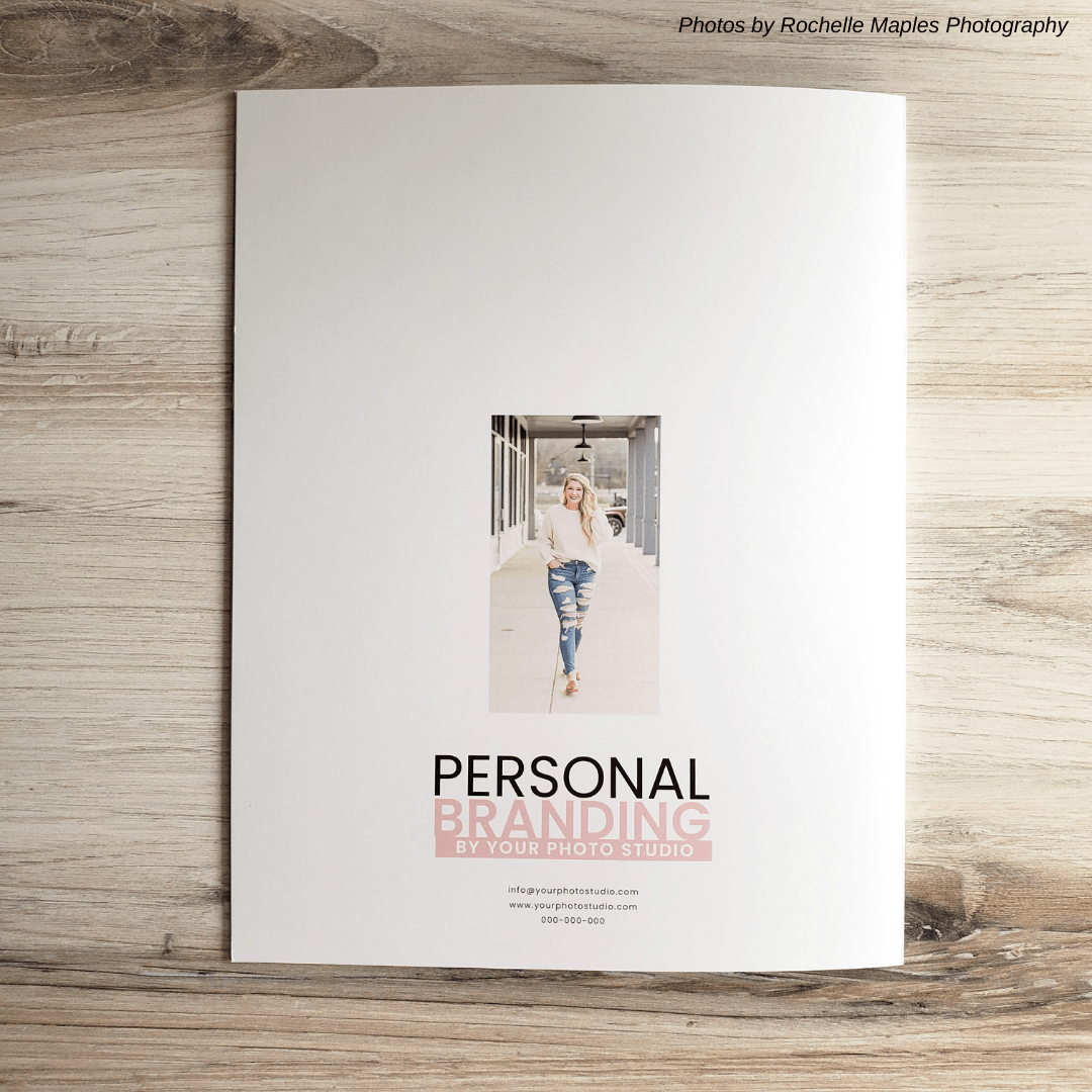 Personal Brand Photography Magazine Template Vol 2 (Canva Template Version)