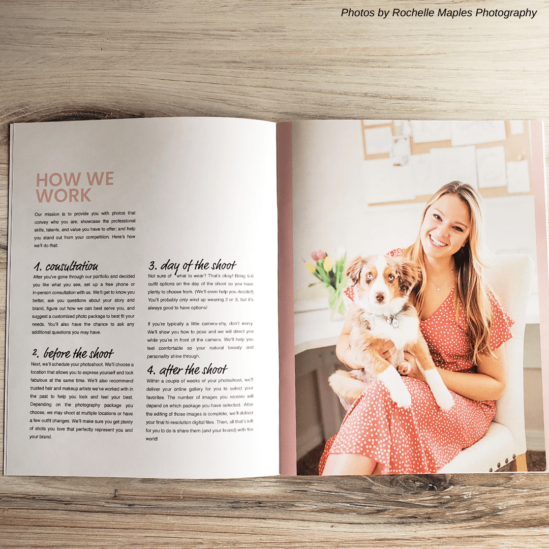 Personal Brand Photography Magazine Template Vol 2 (Canva Template Version)