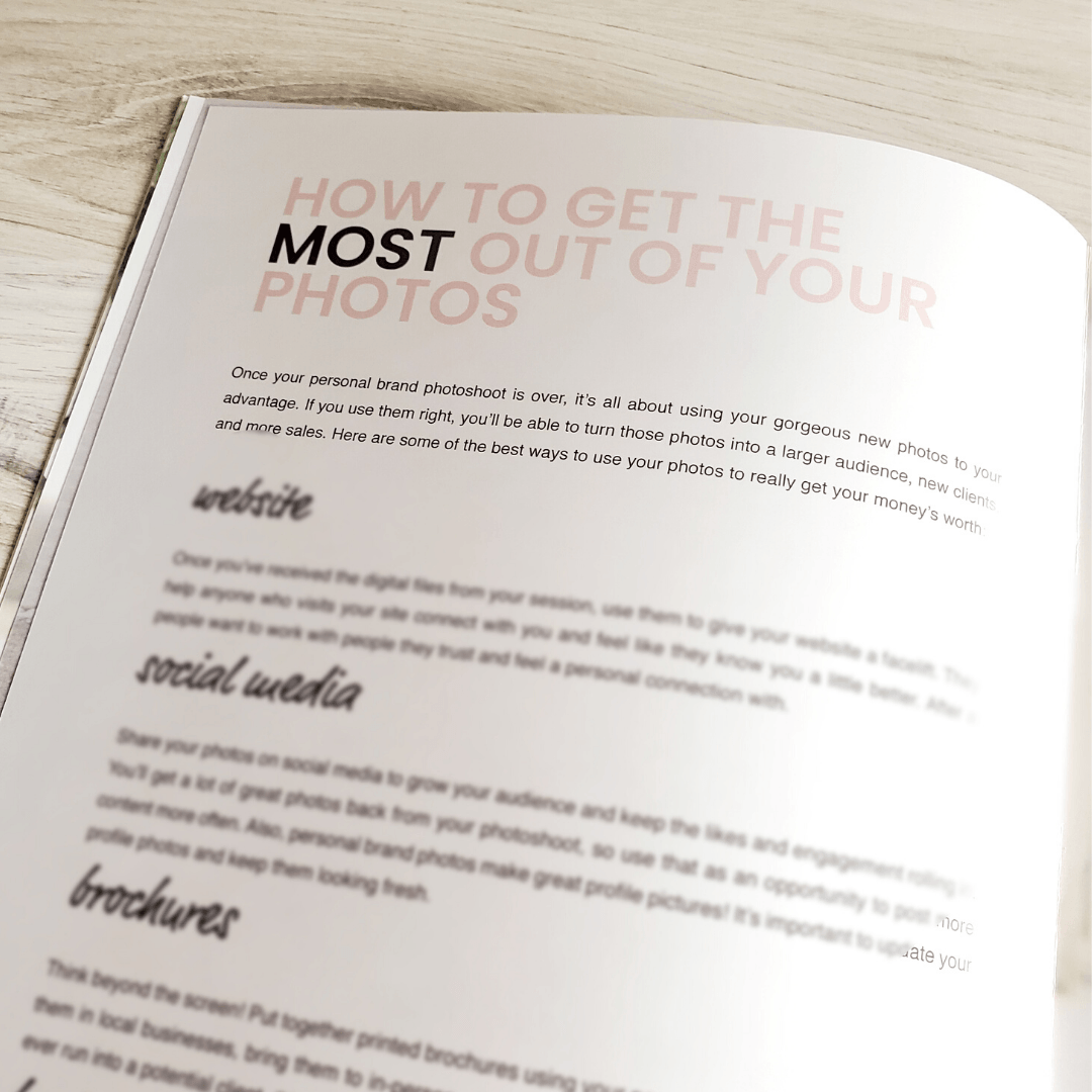 Personal Brand Photography Magazine Template Vol 2 (Canva Template Version)