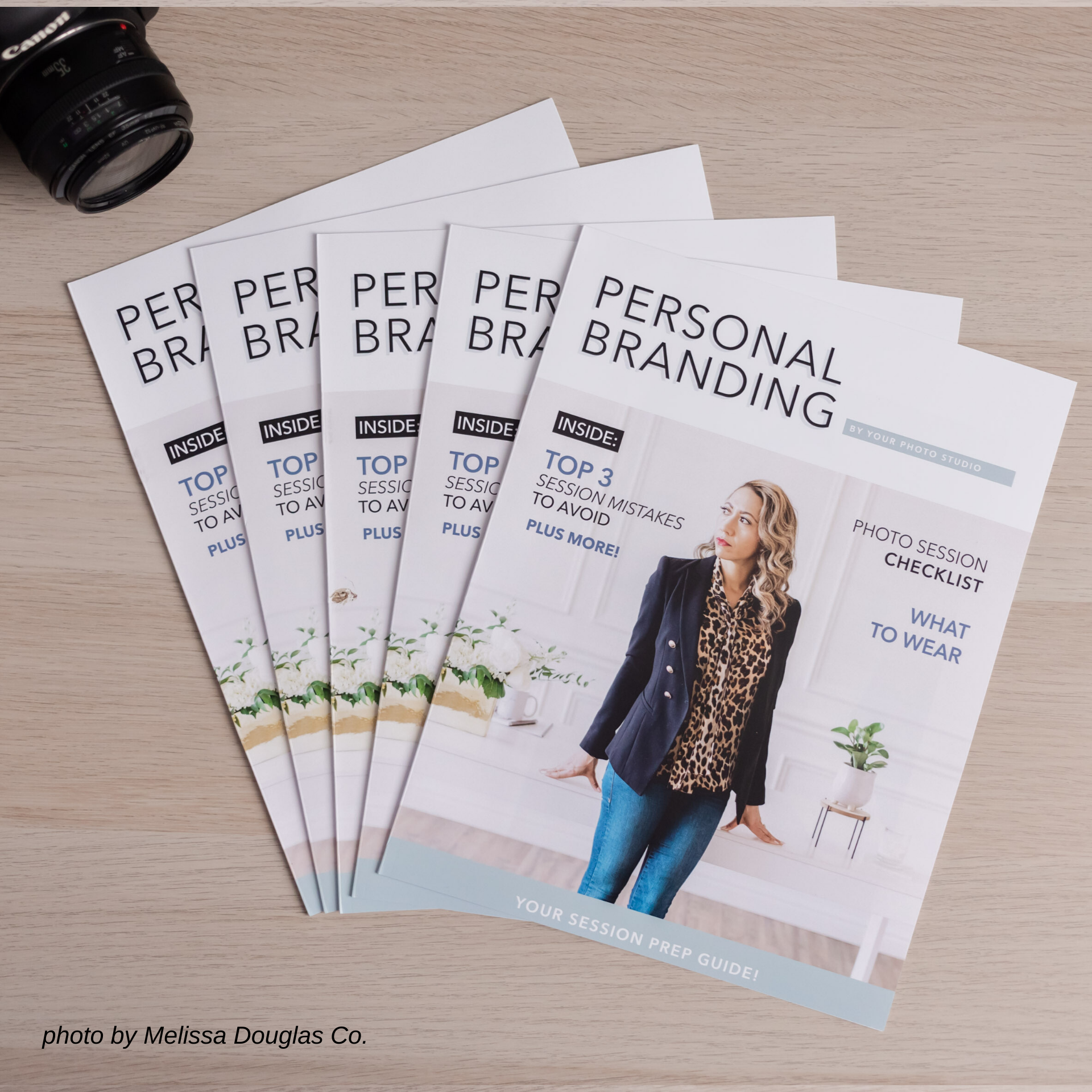 Personal Brand Photography Magazine Template Vol 3.